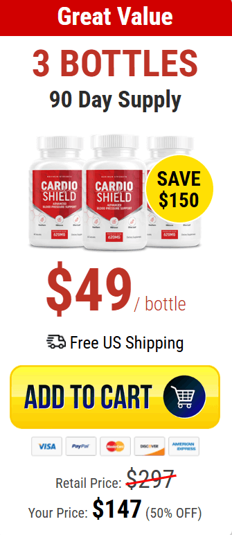 Cardio Shield 3 bottle